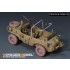 1/35 WWII Schwimmwagen Type 166 w/Wide Wheels Detail Set for Tamiya #35224