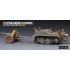1/35 WWII German Kettenkrad with PaK35/36 PE Set with Wheels for Dragon kit