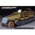 1/35 WWII Sd.Kfz.251 Ausf.D Exterior Stowage Box and Fender Detail Set for Dragon