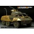 1/35 WWII US M8 Armoured Car PE Set with Gun Barrel for Academy/Italeri kit