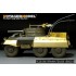 1/35 WWII US M8 Armoured Car PE Set with Gun Barrel for Academy/Italeri kit