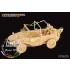 Photoetch for 1/35 WWII German Schwimmwagen Type 166 for Tamiya kit #35224