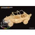 Photoetch for 1/35 WWII German Schwimmwagen Type 166 for Tamiya kit #35224