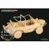 Photoetch for 1/35 WWII German Schwimmwagen Type 166 for Tamiya kit #35224