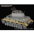 Photoetch for 1/35 WWII German 20mm Flakpanzer IV "Wirbelwind" for Dragon #6540