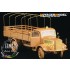 1/35 WWII German Benz L4500A Truck Detail Set for Zvezda kit #02312