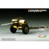 1/35 US 3inch M5 ATG/w M1, 105mm Howitzer M2A1 Carriage Detail set for AFV Club kits