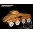1/35 WWII German SdKfz.231 8 ROD Early Version Upgrade Set for AFV Club #35231