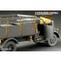 1/35 WWII Opel Blitz 3t 4x2 Cargo Truck/Shallow Cargo Bay Detail Set for Dragon #6670 