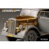 1/35 WWII Opel Blitz 3t 4x2 Cargo Truck/Shallow Cargo Bay Detail Set for Dragon #6670 