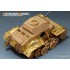 1/35 WWII German PzKpfw.II Ausf.J Detail-up set (w/Gun Barrel) for HobbyBoss 83803