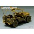 1/35 WWII US Ford GPW 1/4ton Mod.1942 Detail Set for Bronco kit #35107