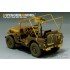 1/35 WWII US Ford GPW 1/4ton Mod.1942 Detail Set for Bronco kit #35107