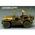 1/35 WWII US Ford GPW 1/4ton Mod.1942 Detail Set for Bronco kit #35107