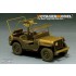 1/35 WWII US Ford GPW 1/4ton Mod.1942 Detail Set for Bronco kit #35107