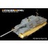 1/35 WWII German Jagdtiger Detail Set (Gun Barrel + MG Include) for Dragon kit