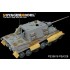 1/35 WWII German Jagdtiger Detail Set (Gun Barrel + MG Include) for Dragon kit