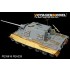 1/35 WWII German Jagdtiger Detail Set (Gun Barrel + MG Include) for Dragon kit