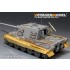 1/35 WWII German Jagdtiger Detail Set (Gun Barrel + MG Include) for Dragon kit