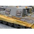 1/35 WWII German Jagdtiger Detail Set (Gun Barrel + MG Include) for Dragon kit