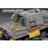 1/35 WWII German Jagdtiger Detail Set (Gun Barrel + MG Include) for Dragon kit