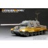 1/35 WWII German Jagdtiger Detail Set (Gun Barrel + MG Include) for Dragon kit