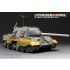 1/35 WWII German Jagdtiger Detail Set (Gun Barrel + MG Include) for Dragon kit