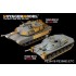 1/35 German MBT-70 Detail Set for Dragon #3550 (w/barrel,smoke discharger,antenna base)