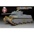 1/35 WWII US M6 Heavy Tank Detail-up Set w/Gun Barrel & Antenna Base for Dragon #6789
