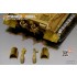 1/35 WWII German King Tiger (Porsche Turret) Detail-up Set for Tamiya #35169 kit