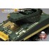 1/35 WWII US Army M36B1 GMC Tank Destroyer Detail-up Set for Academy #13279 kit