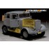1/35 WWII Hanomag SS100 Military Car w/V2 Rocket Transporter Detail Set for Takom kit #2110