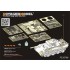 1/35 WWII German Panther G Late Version Basic Detail Set for Tamiya kit #35176
