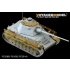 1/35 WWII German PzKpfw.IV Ausf.J (mit Panther F Turret) Detail-up Set for Dragon #6824