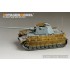 1/35 WWII German PzKpfw.IV Ausf.J (mit Panther F Turret) Detail-up Set for Dragon #6824