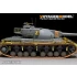 1/35 British Conqueror Mark 2 Basic Detail Set with Smoke Discharger for Dragon kit #3555