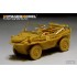 1/35 WWII German Pkw.K2s Schwimmwagen Type 166 Detail Set for Hero Hobby kit #35001