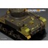 1/35 WWII US M3 Stuart Basic Detail Set (Gun barrel & antenna base include) for Tamiya kit #36360