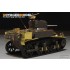 1/35 WWII US M3 Stuart Basic Detail Set (Gun barrel & antenna base include) for Tamiya kit #36360