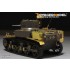 1/35 WWII US M3 Stuart Basic Detail Set (Gun barrel & antenna base include) for Tamiya kit #36360