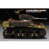 1/35 WWII US M3 Stuart Basic Detail Set (Gun barrel & antenna base include) for Tamiya kit #36360