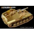1/35 WWII German Self-propelled Howitzer Wespe Basic Detail Set for Tamiya kits