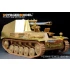1/35 WWII German Self-propelled Howitzer Wespe Basic Detail Set for Tamiya kits