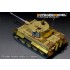 1/35 WWII German Tiger I Late Production Detail Set for Rye Field Model #5015