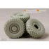 1/35 Modern US M-ATV MRAP Road Wheels Patten 1 (for all, 5 wheels)