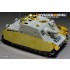1/35 WWII German Sturmpanzer IV Brummbar Late Version Side Skirts for Dragon kit #6081