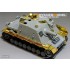 1/35 WWII German Sturmpanzer IV Brummbar Late Version Side Skirts for Dragon kit #6081