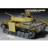 1/35 WWII German PzKpfw.III Ausf.M/N Additional Armour Detail Set for Takom Model