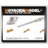 1/35 WWII German 20mm KwK 38 L55 Gun Barrel w/Ammo Magazine (for all)
