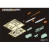 1/35 Modern US M256 120mm M1 Abrams Gun Barrel w/M2 Browning MG for Tamiya 35326 kit